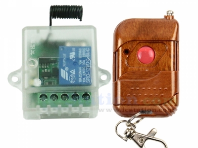 Wireless Remote Control Switch DC 12V Relay Module Lockless Self-locking Delay Controller
